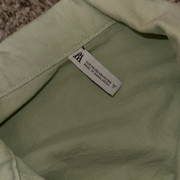 NWOT Zara Cropped Jacket and Shorts Set - Picture 4 of 7
